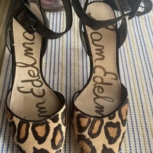 Sam Edelman Leopard Print Women's Shoes